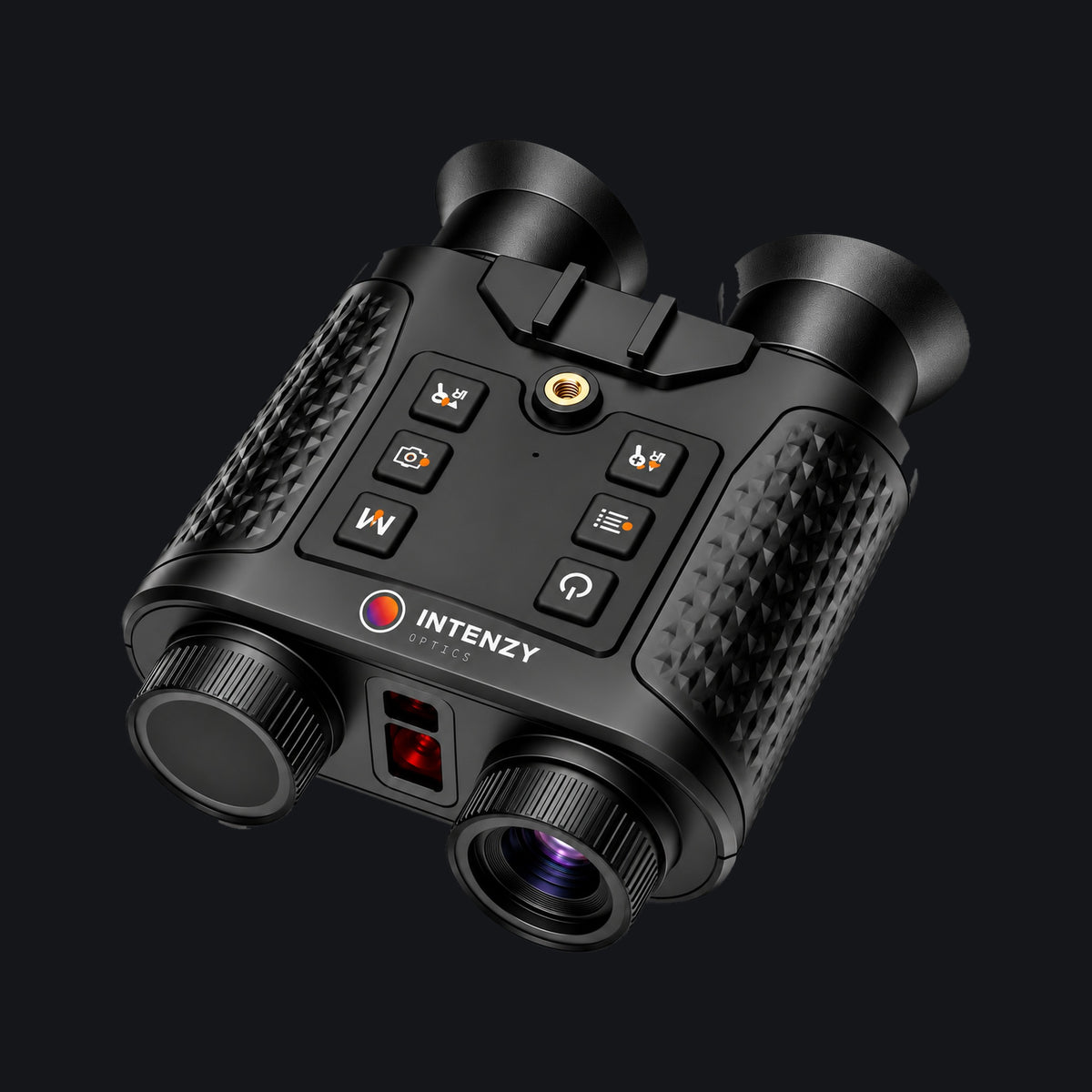 Intenzy V6 PRO night vision binoculars with IR LED, rangefinder and camera lens