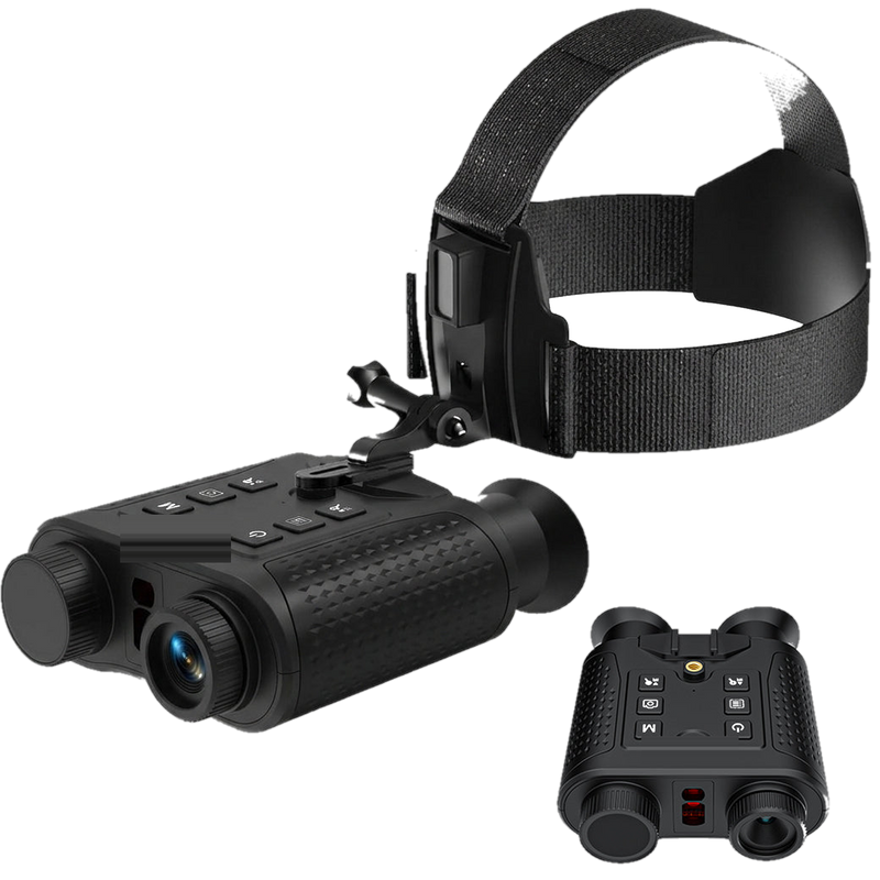 Intenzy V6 PRO 4K night vision binoculars with head harness