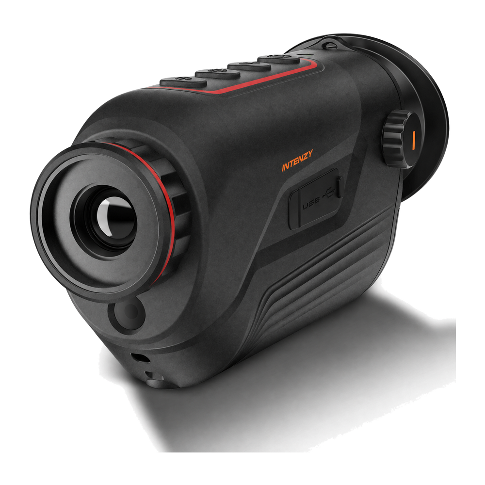 Intenzy G325 thermal monocular front three-quarter view