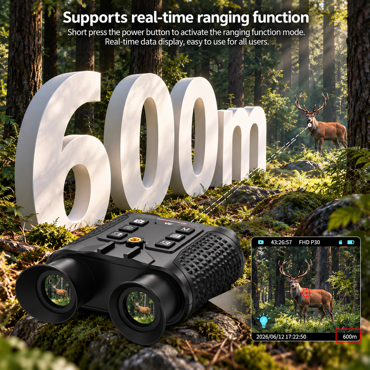 Intenzy V6 PRO — 4K Night Vision Binoculars