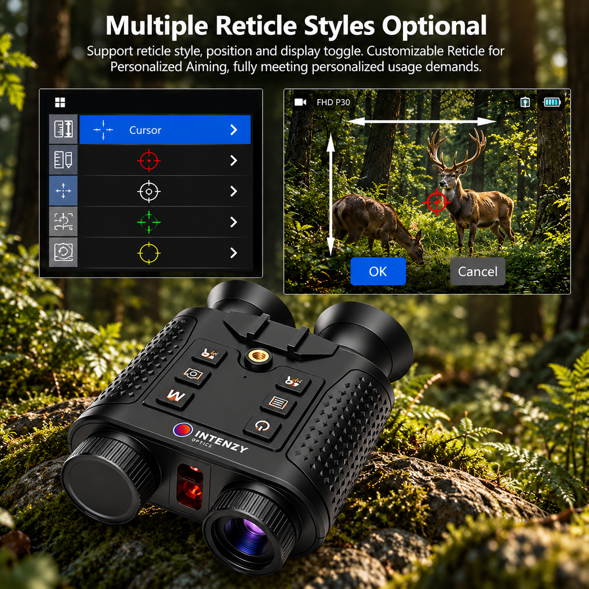 Intenzy V6 PRO — 4K Night Vision Binoculars