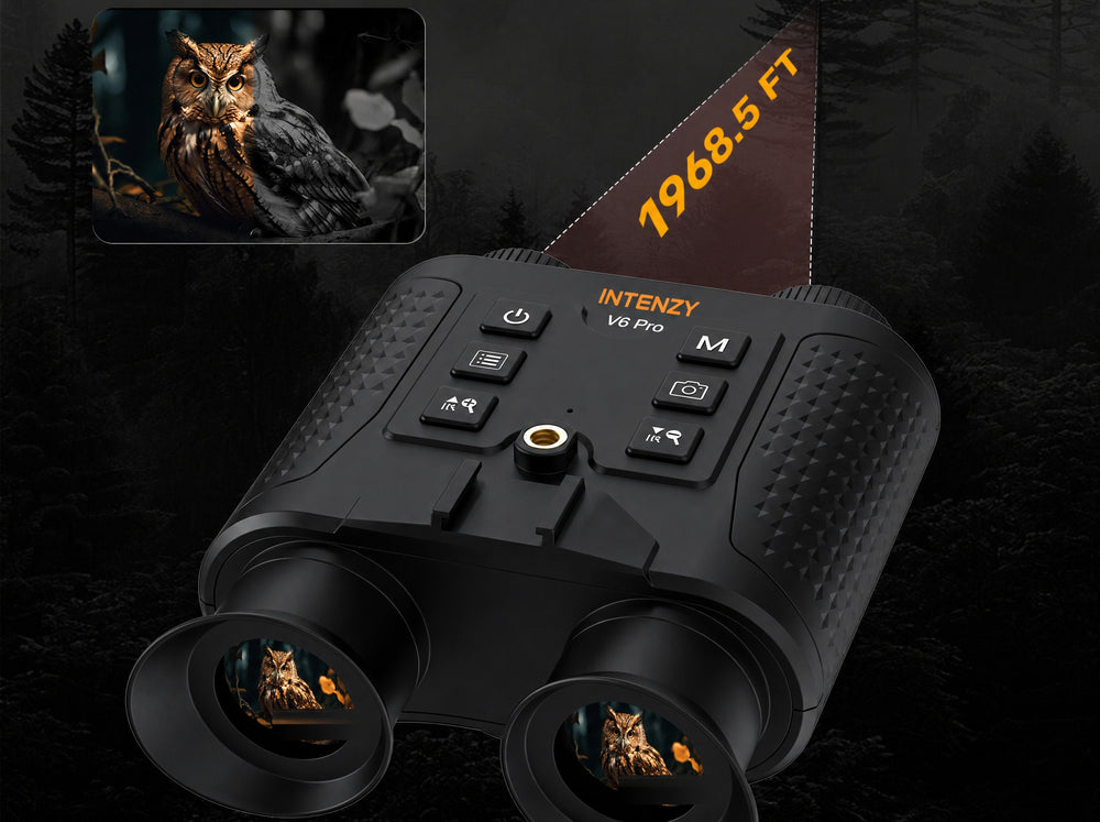 Intenzy V6 PRO 1968.5 ft viewing range at night